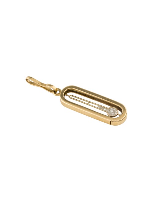 Pendant 18K Floating Diamond Pendant