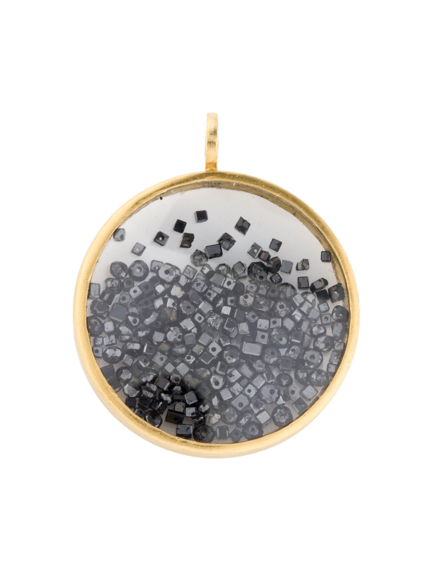 Pendant 22K Diamond Shaker Pendant