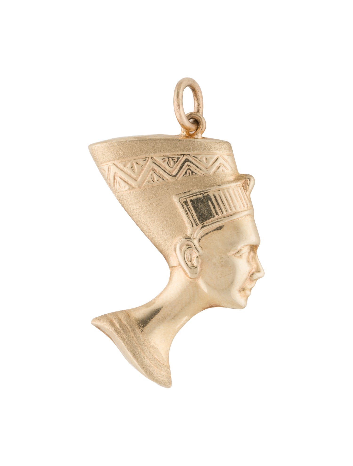 Pendant 14K Nefertiti