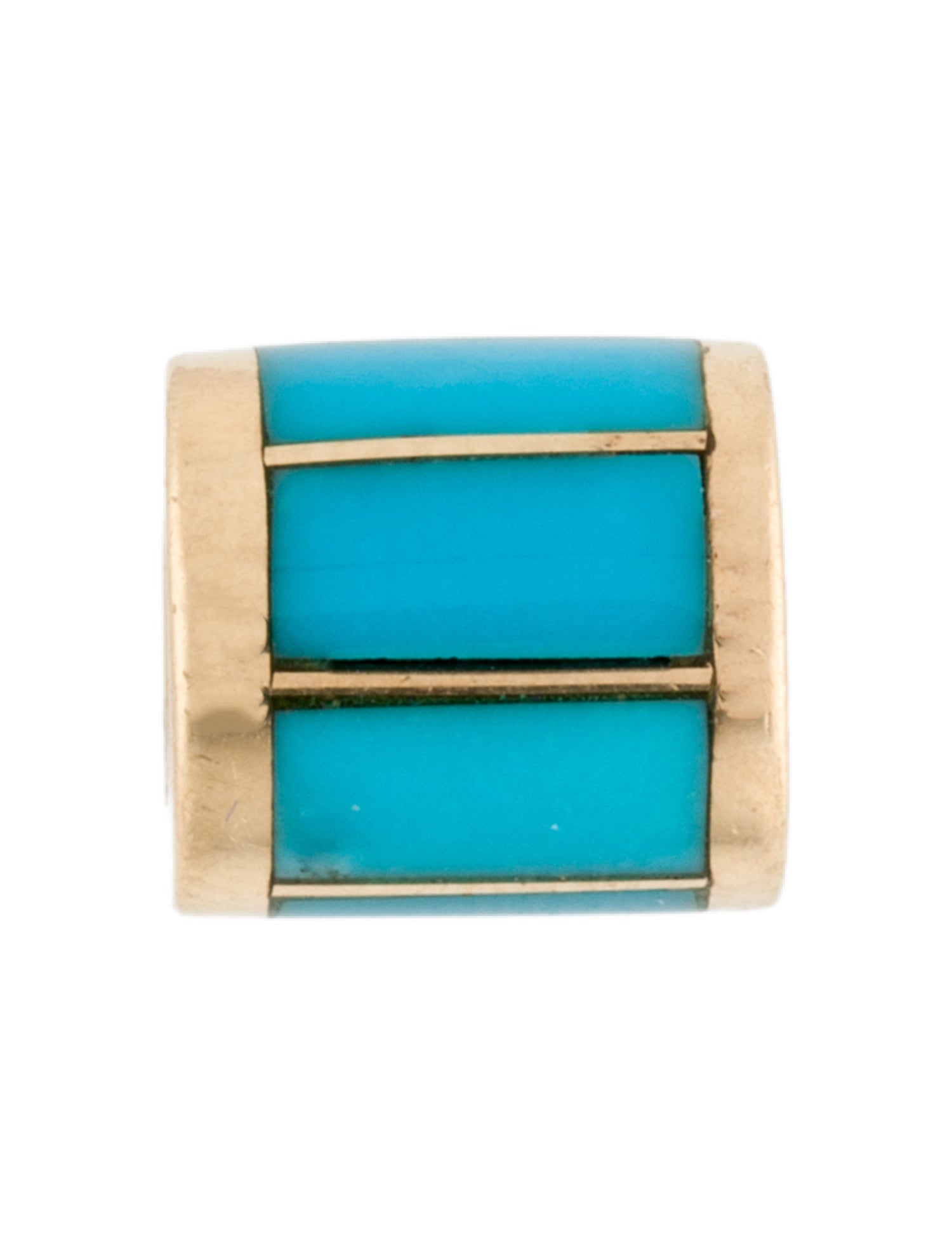 Pendant 14K Turquoise Bead Pendant