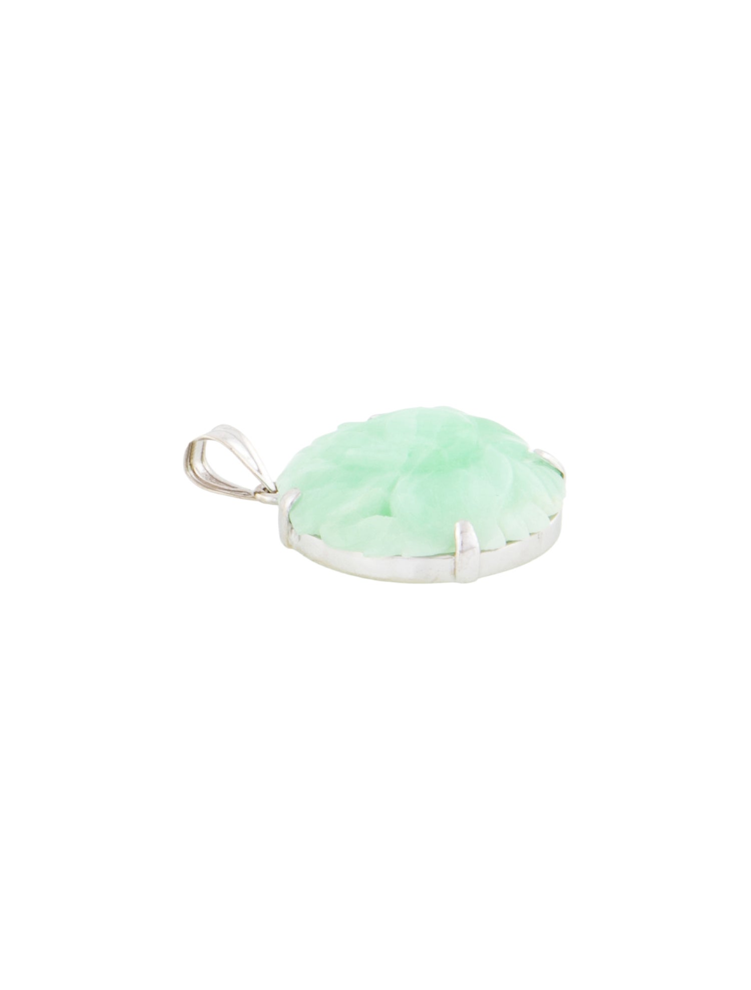Pendant 14K Dyed Jadeite Pendant