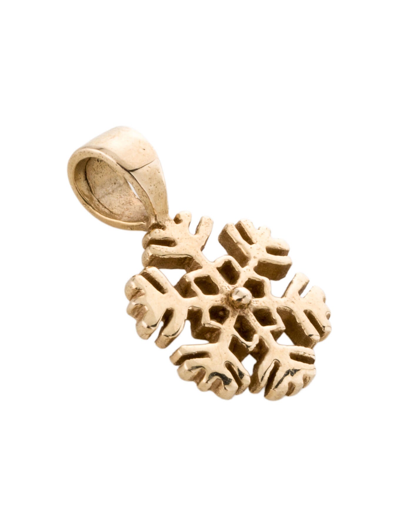 Pendant 14K Snowflake Pendant