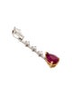 Pendant 18K Ruby & Diamond Pendant