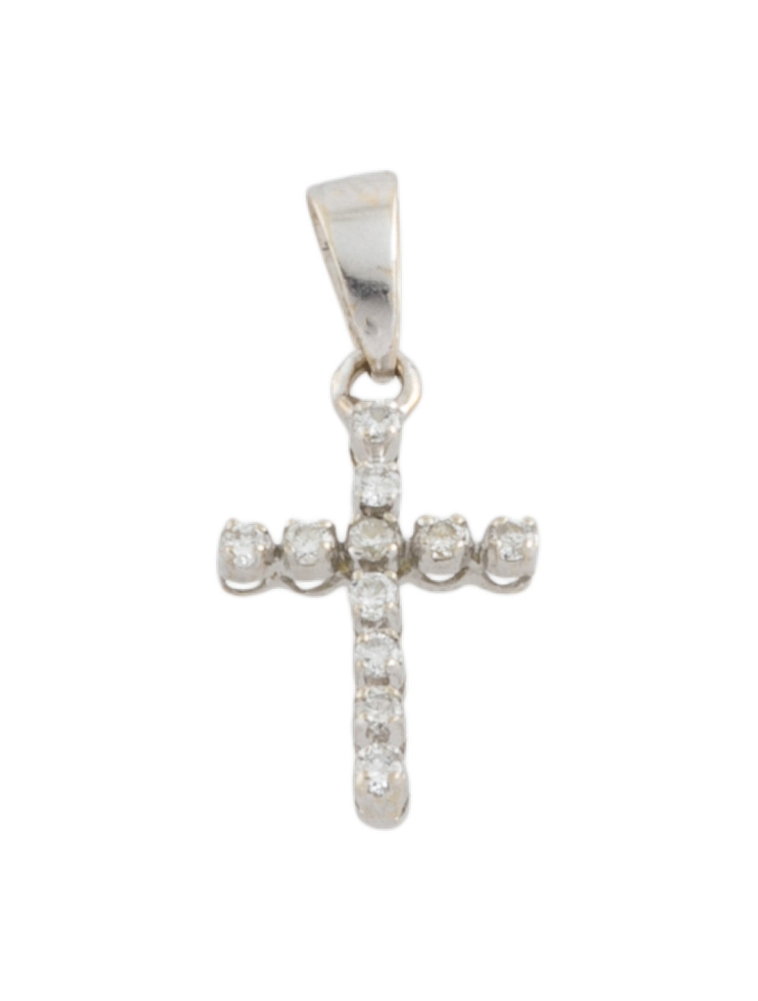 Pendant 18K Diamond Cross Pendant