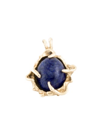 Pendant 14K Lapis Lazuli Pendant