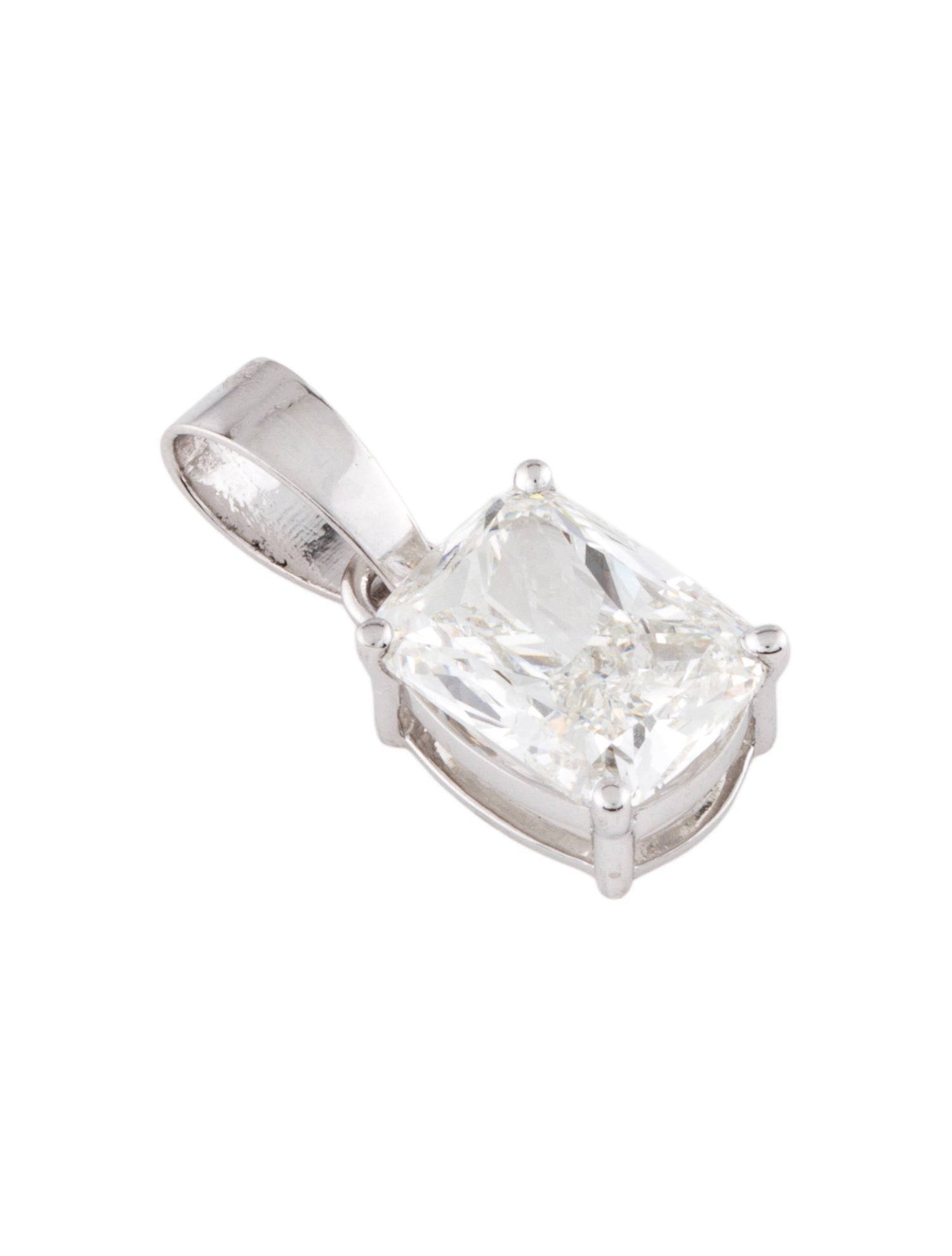 Pendant 14K 4.02ct Diamond Pendant