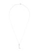 Pendant 14K Diamond Initial 'L' Pendant Necklace
