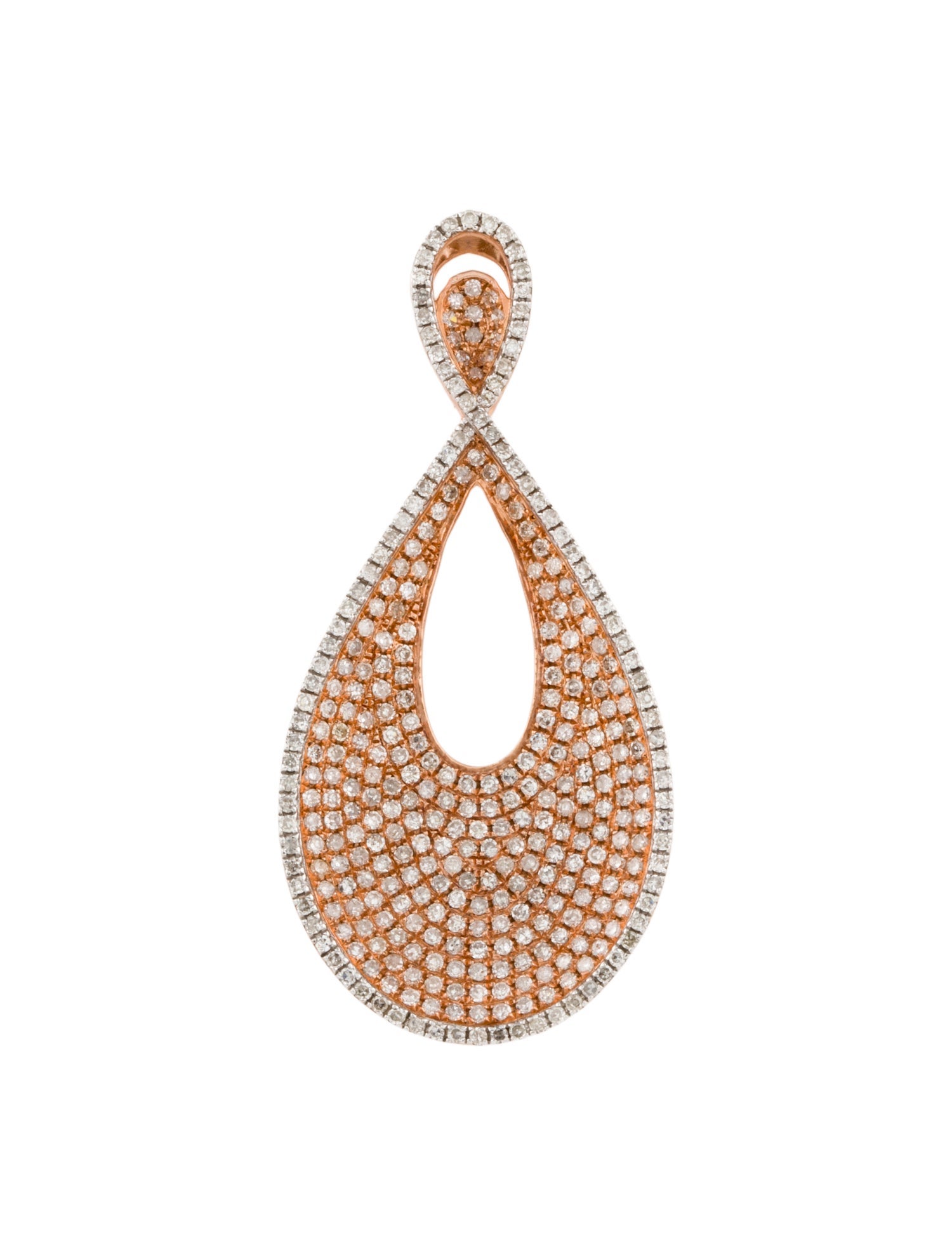 Pendant 14K 1.36ctw Diamond Pendant