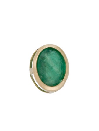 Pendant 14K Emerald Pendant Charm