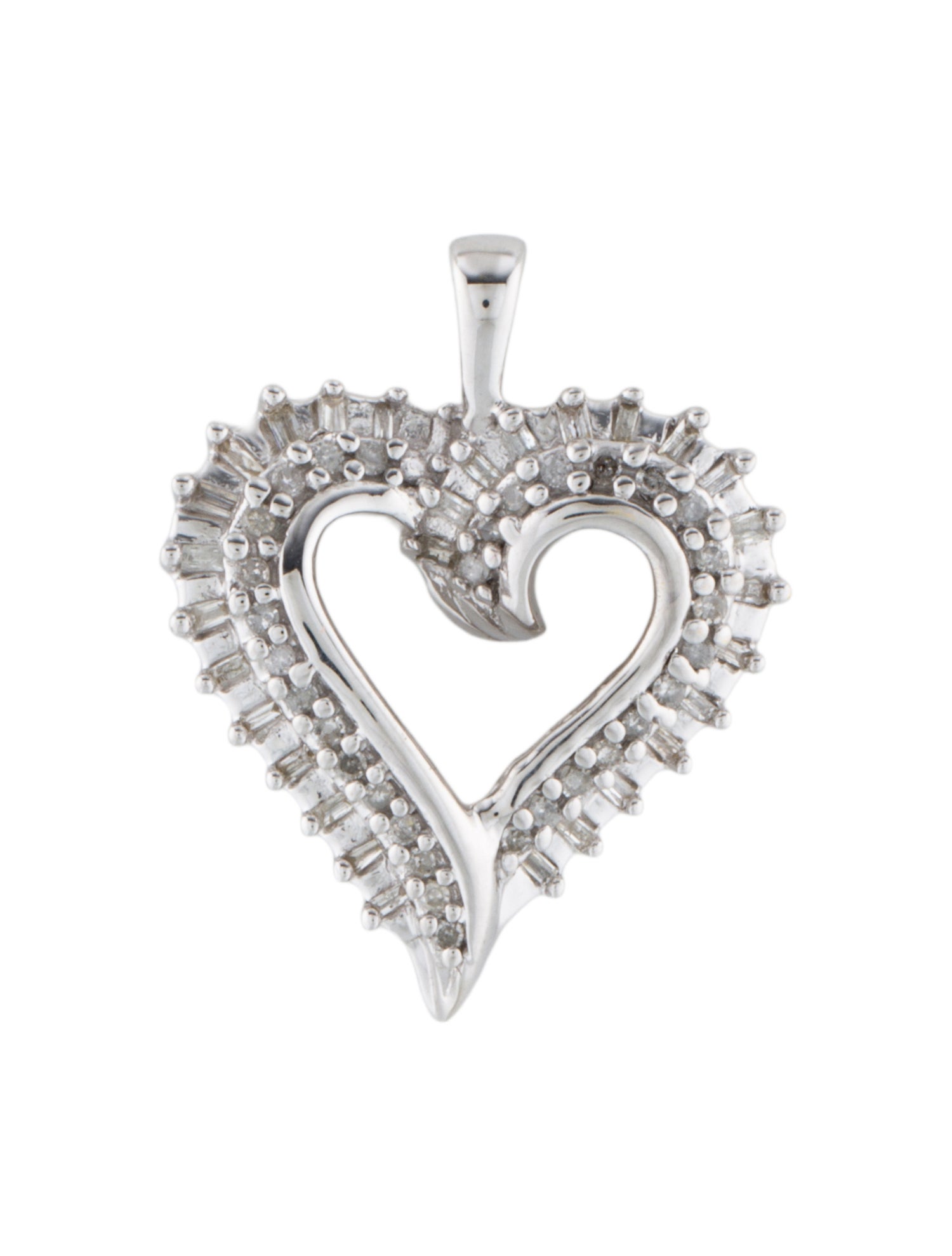 Pendant 10K Diamond Heart Pendant