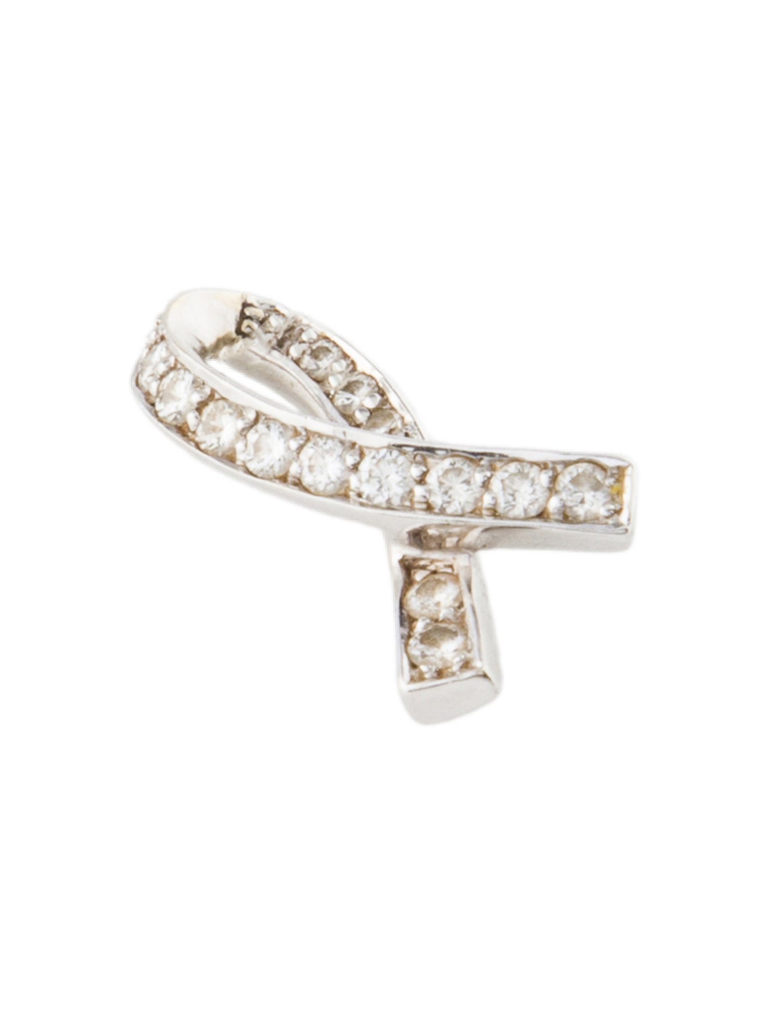 Pendant 14K Diamond Bow Pendant