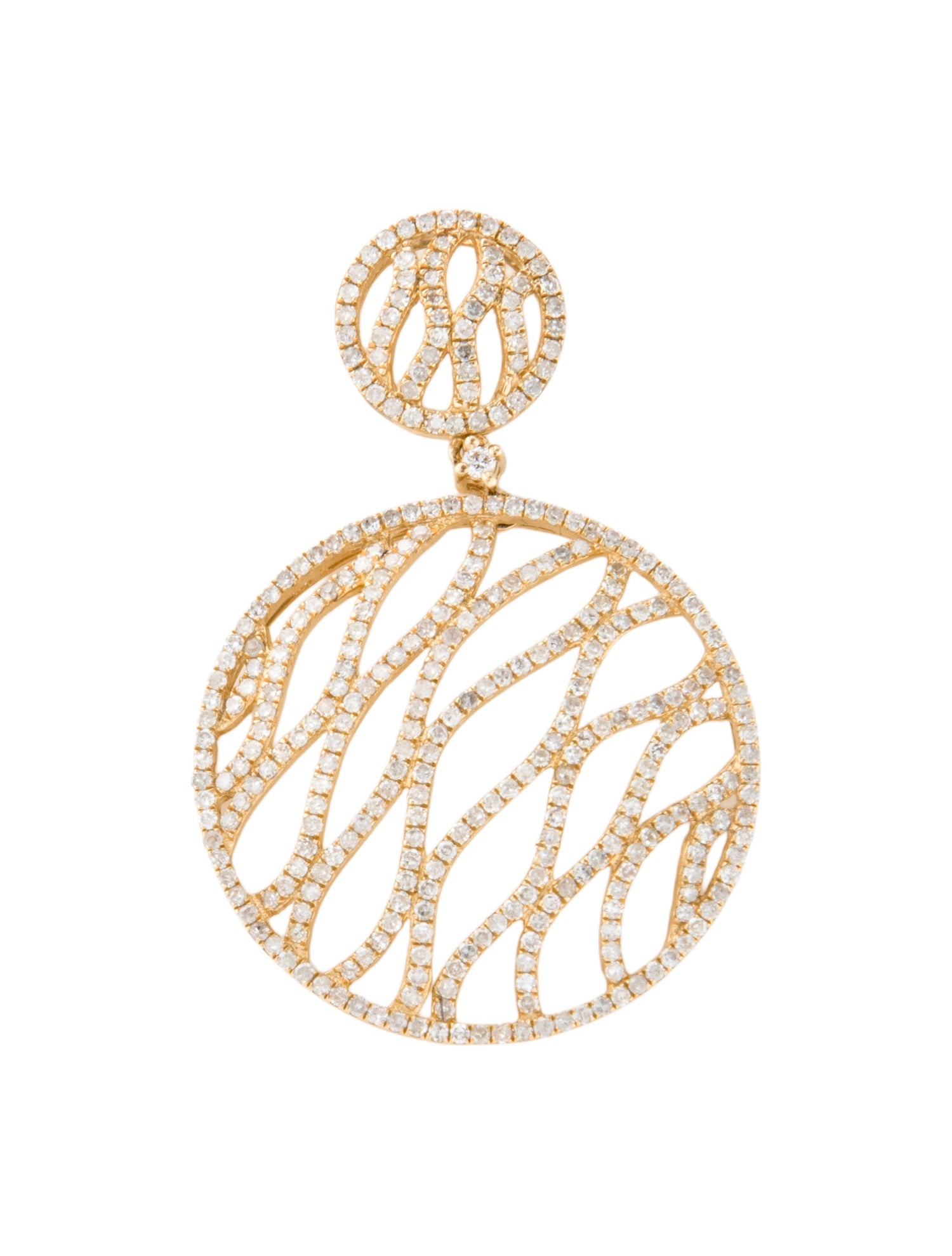 Pendant 14K 1.62ctw Diamond Pendant