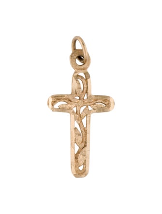 Pendant 10K Openwork Cross Pendant