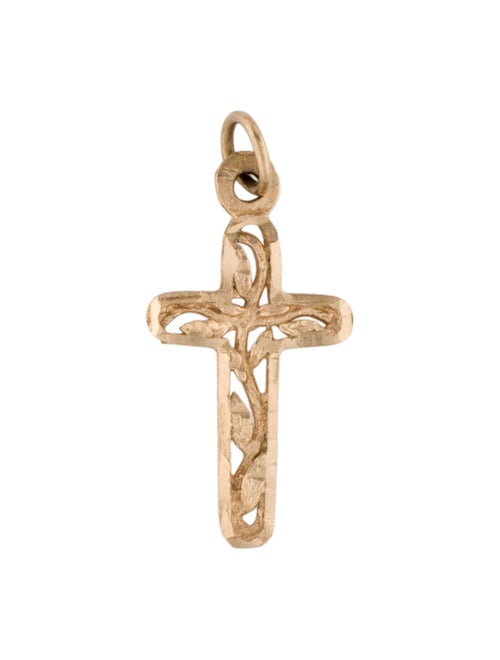 Pendant 10K Openwork Cross Pendant