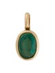 Pendant 18K Emerald Bezel Set Pendant