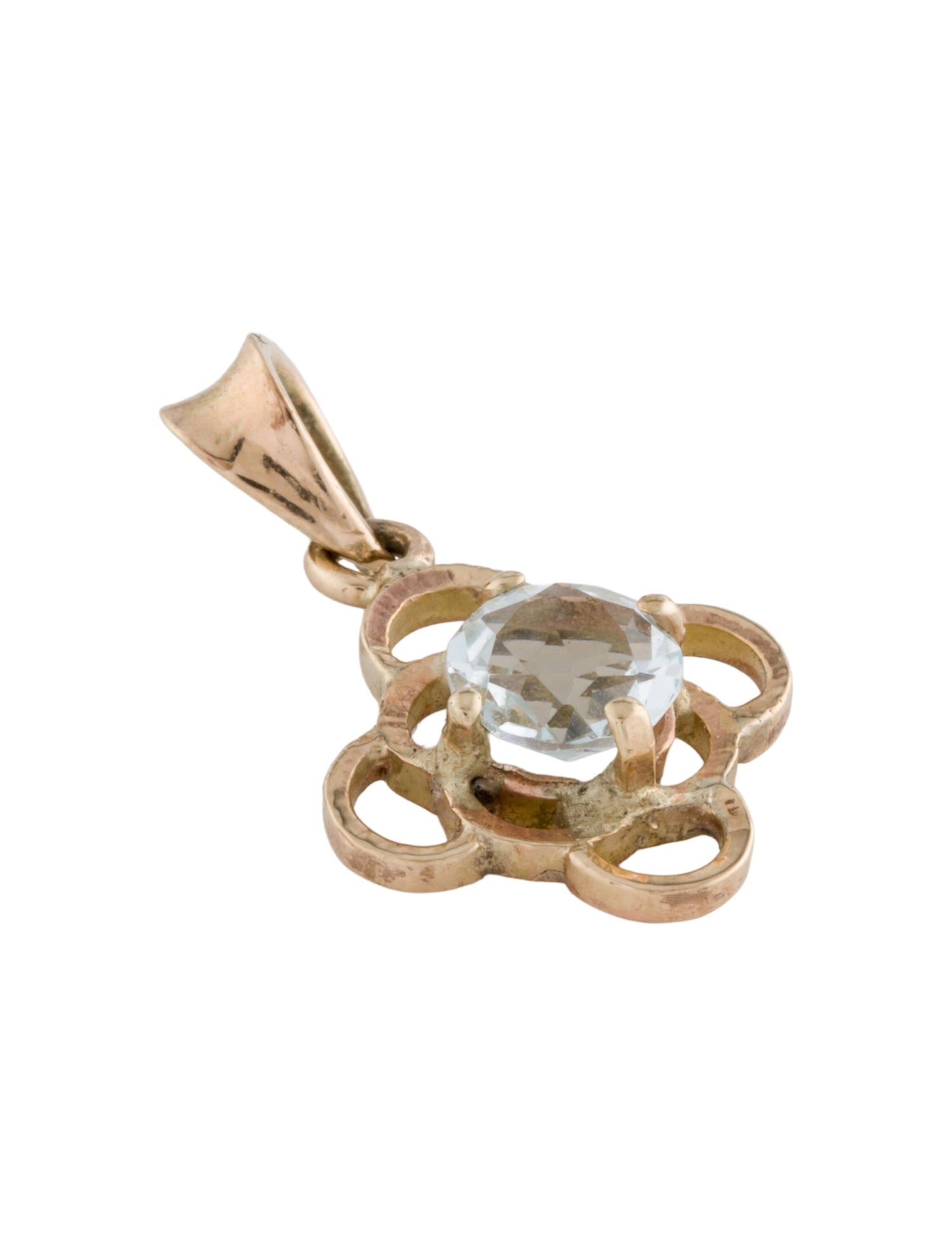 Pendant 10K Topaz Pendant