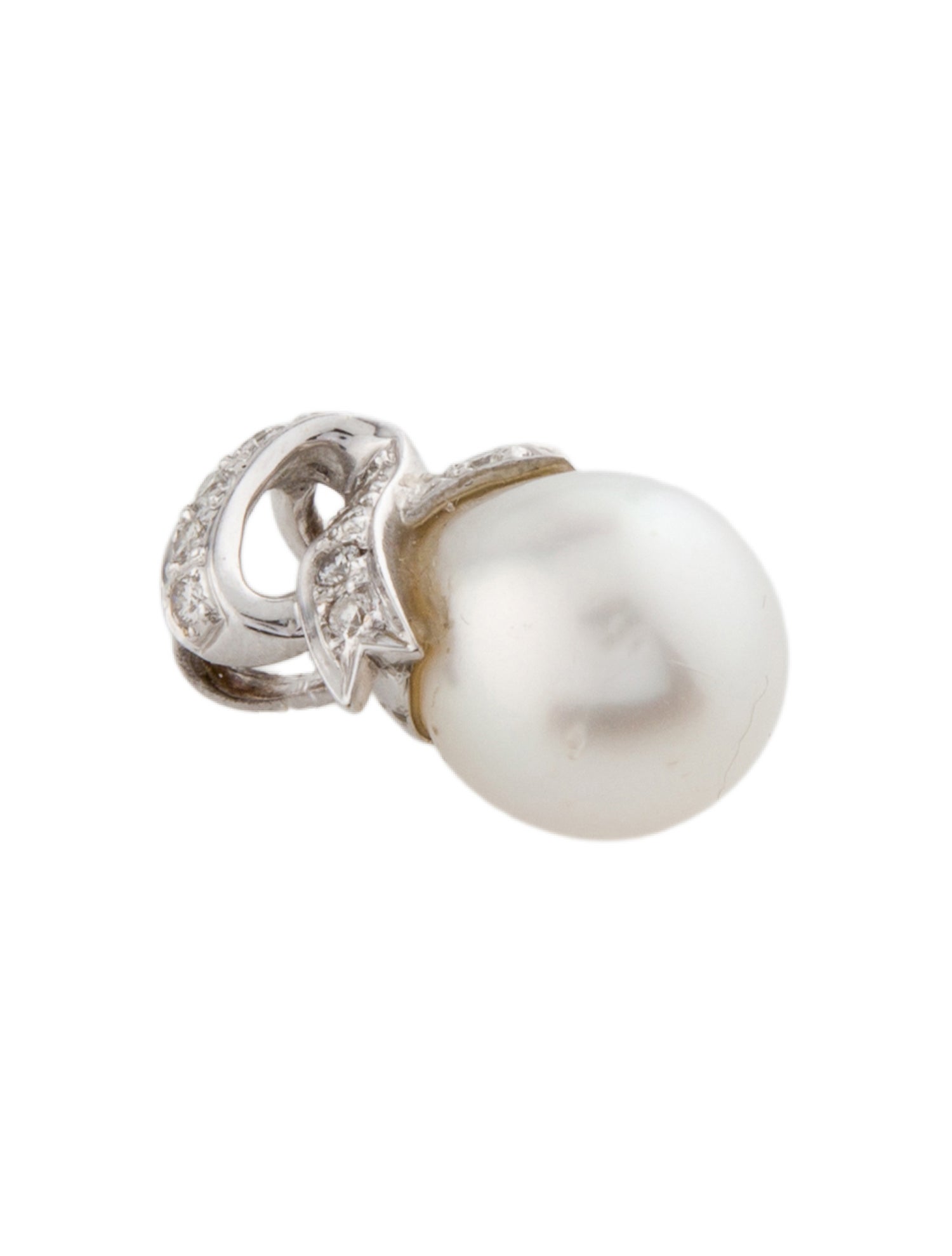 Pendant 18K Pearl & Diamond