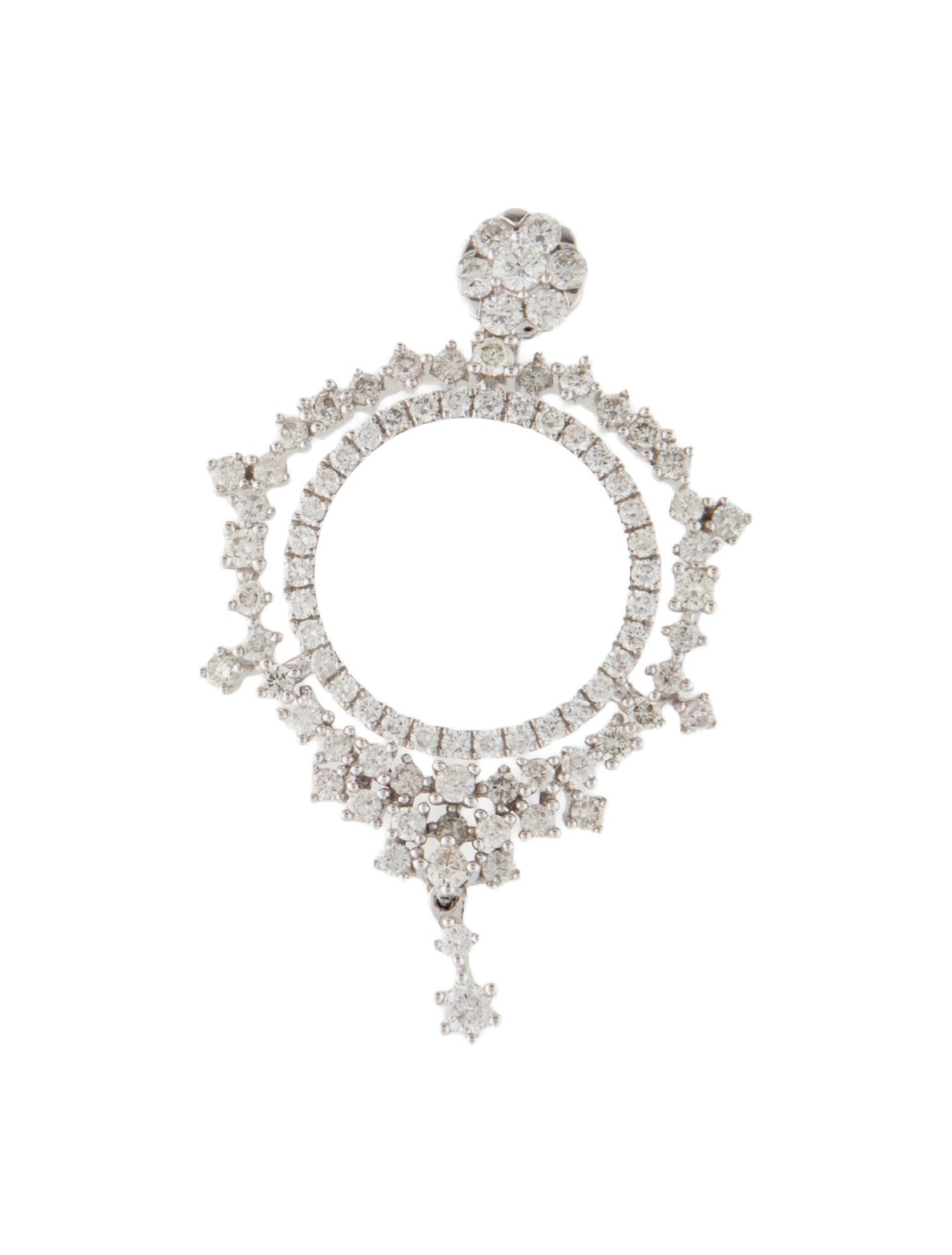 Pendant 14K 1.24ctw Diamond