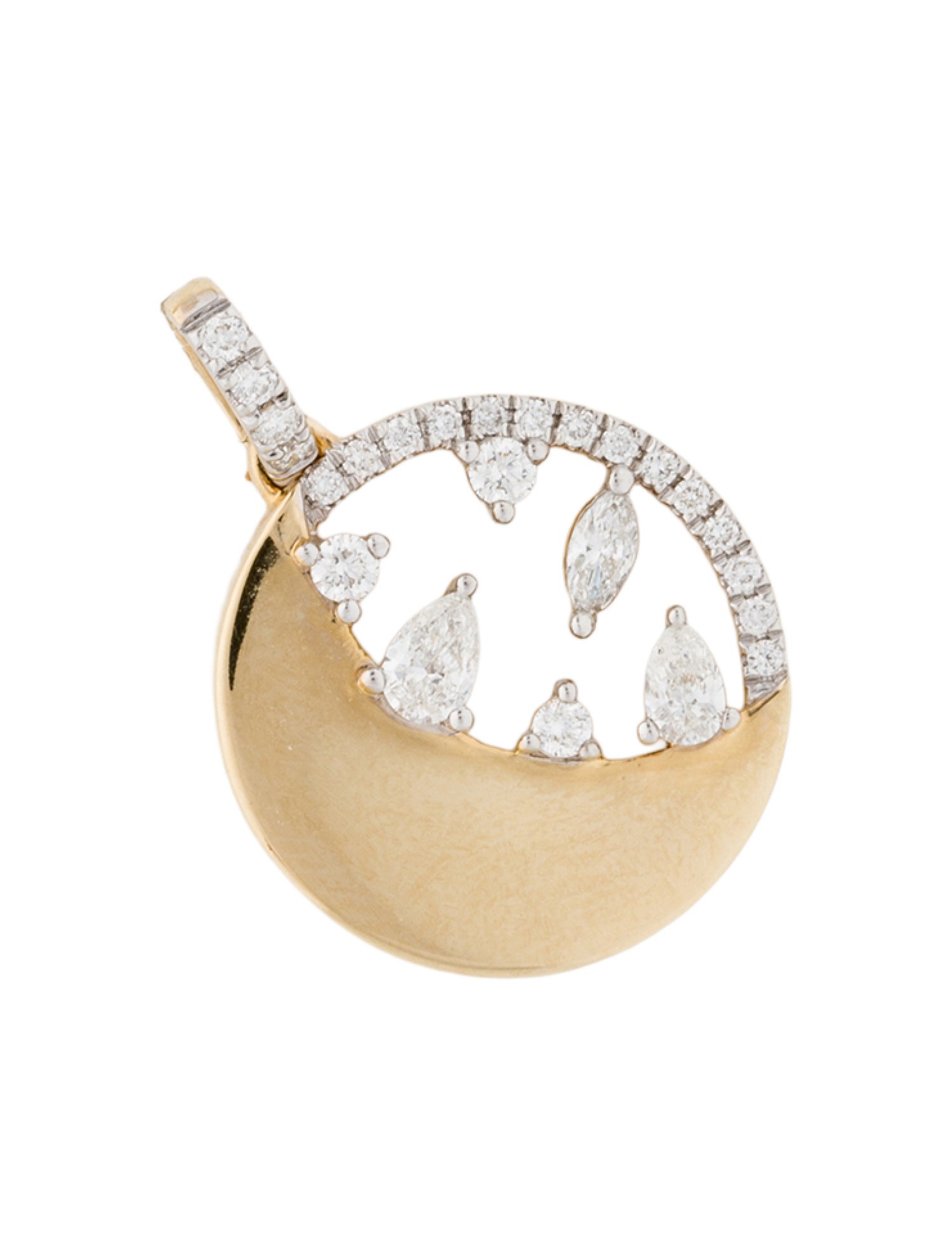 Pendant 14K Diamond Pendant