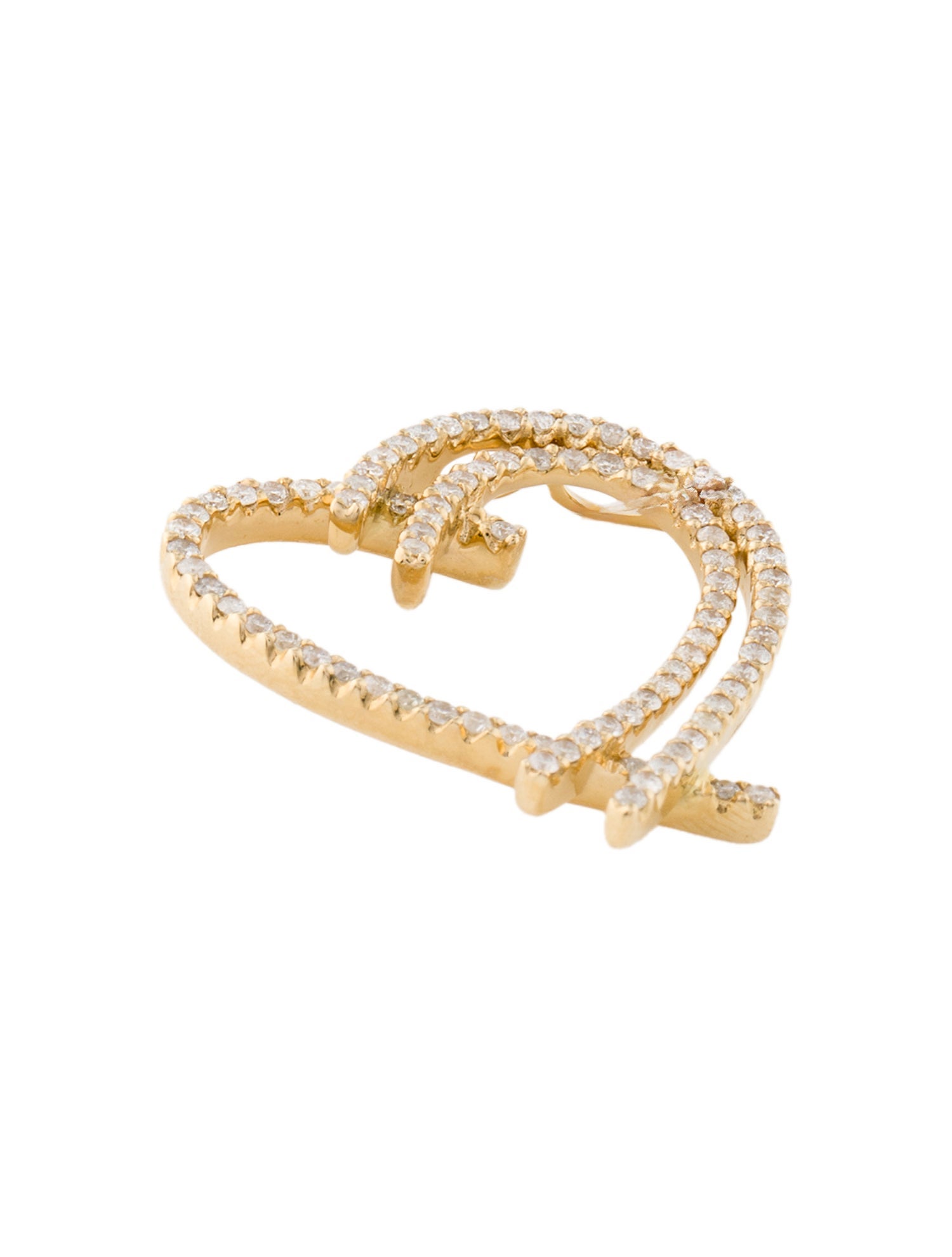 Pendant 14K Diamond Heart Pendant