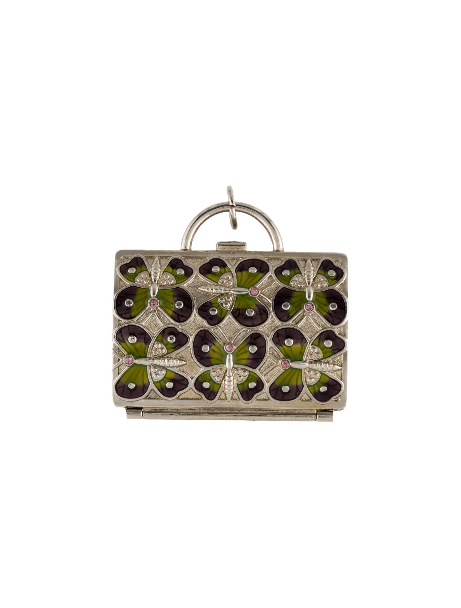 Judith Leiber Pill Trinket Box