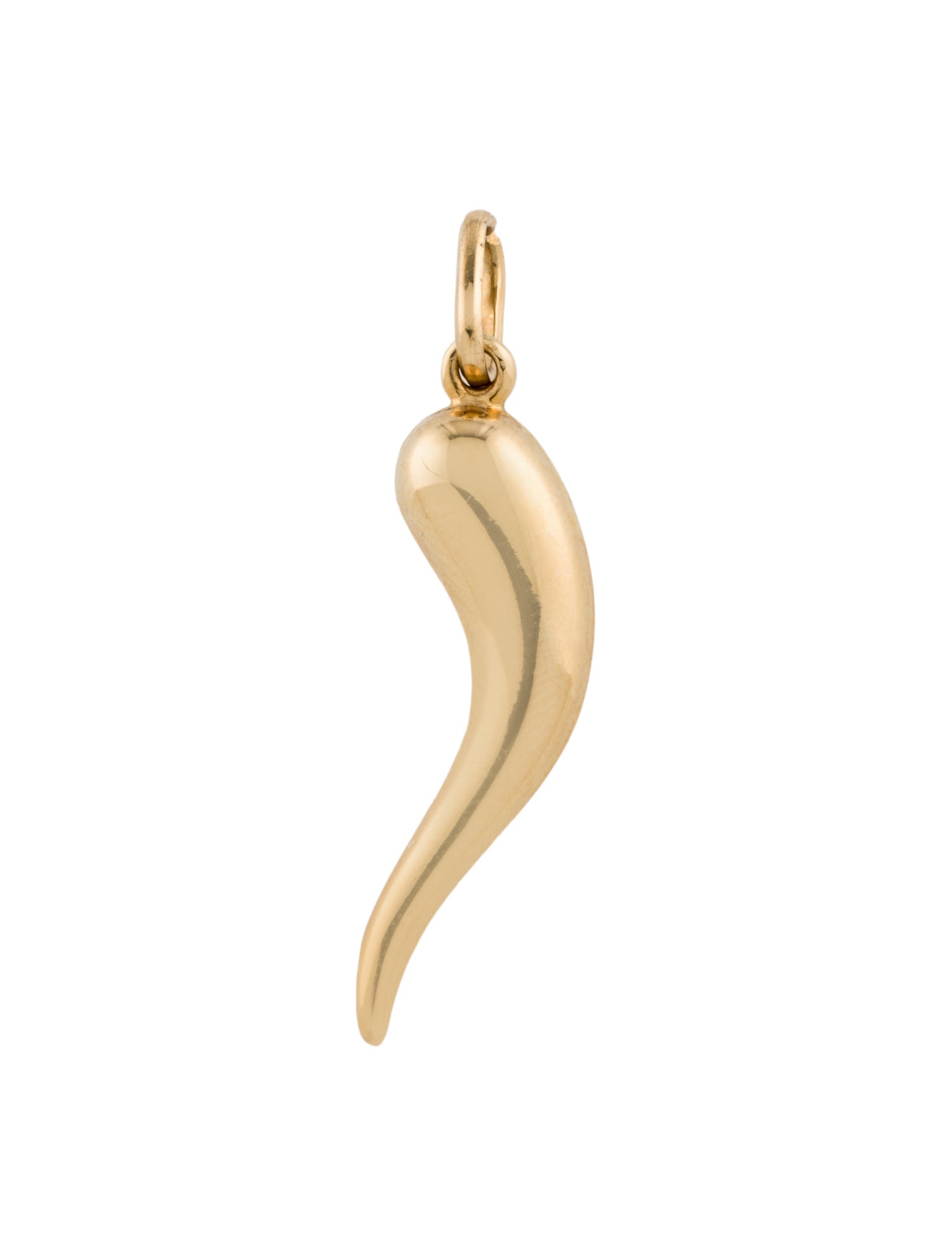 Pendant 18K Italian Horn Pendant