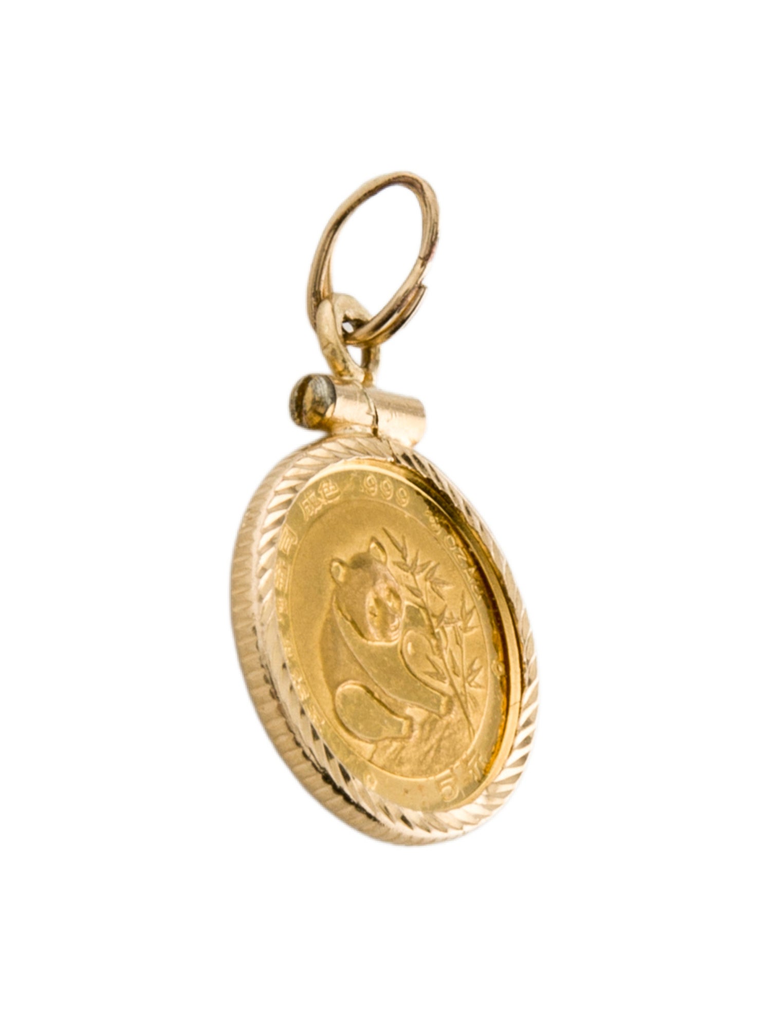 Pendant Chinese Panda Coin Pendant