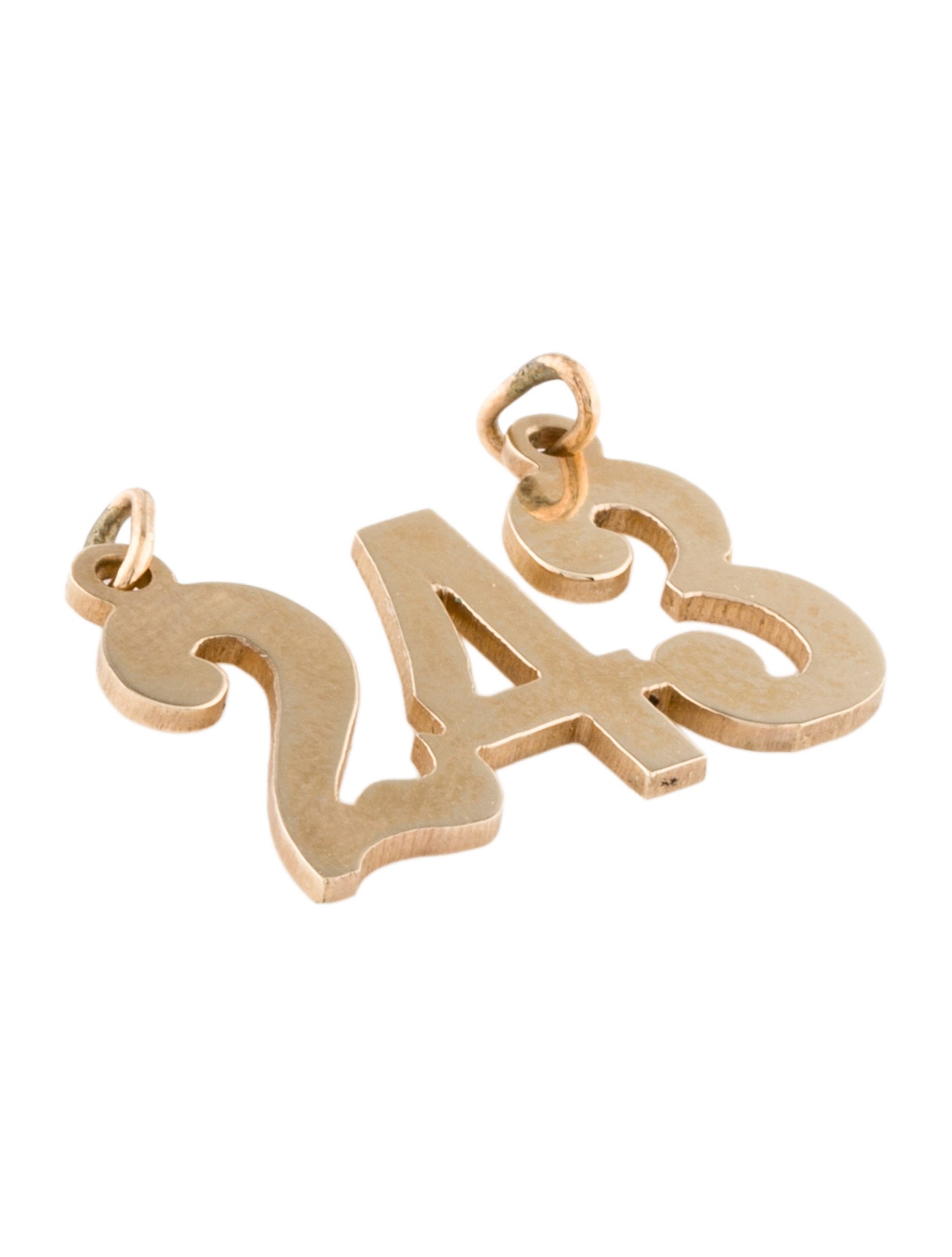 Pendant 14K '243' (We Love You) Pendant