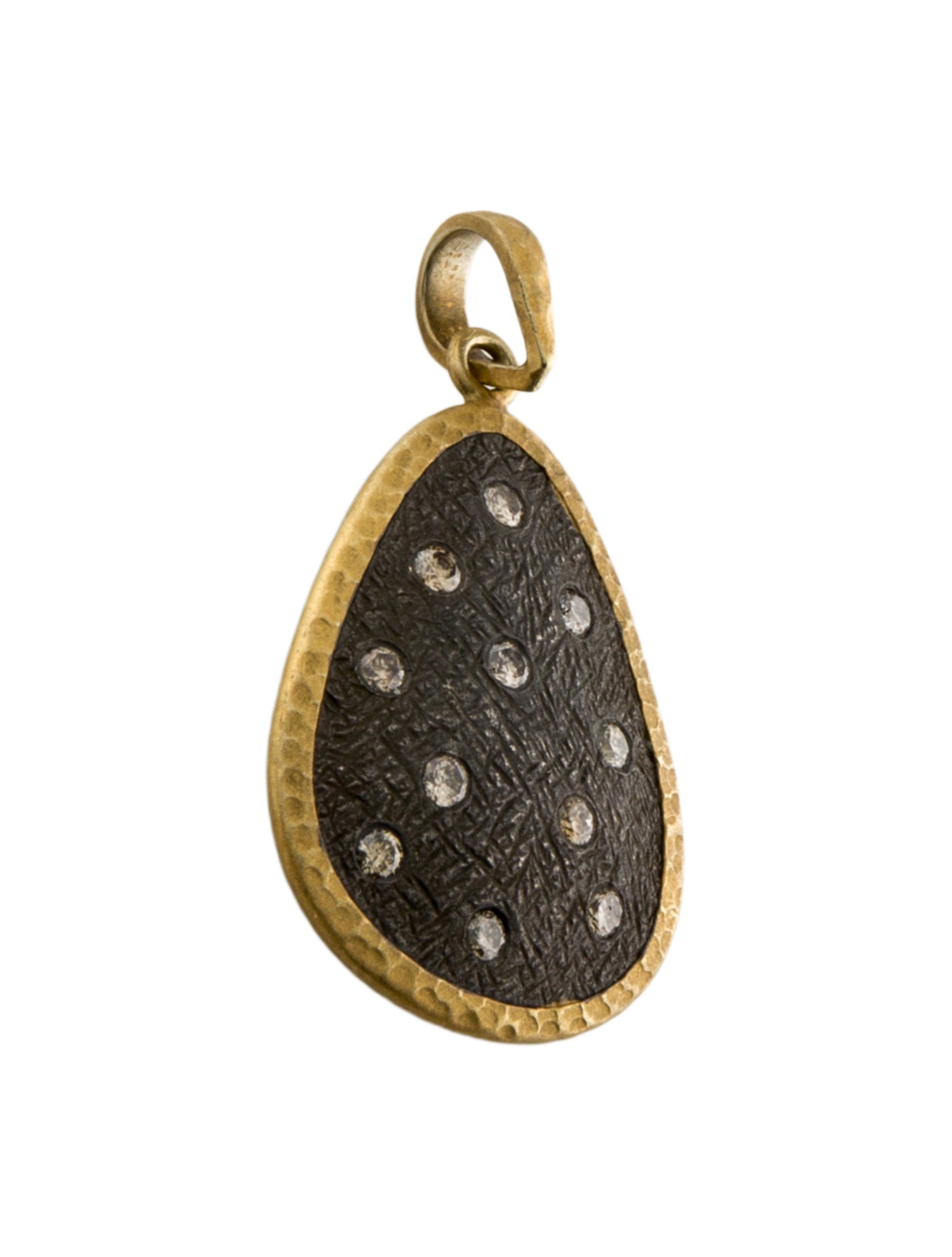 Pendant Two-Tone Diamond Pendant