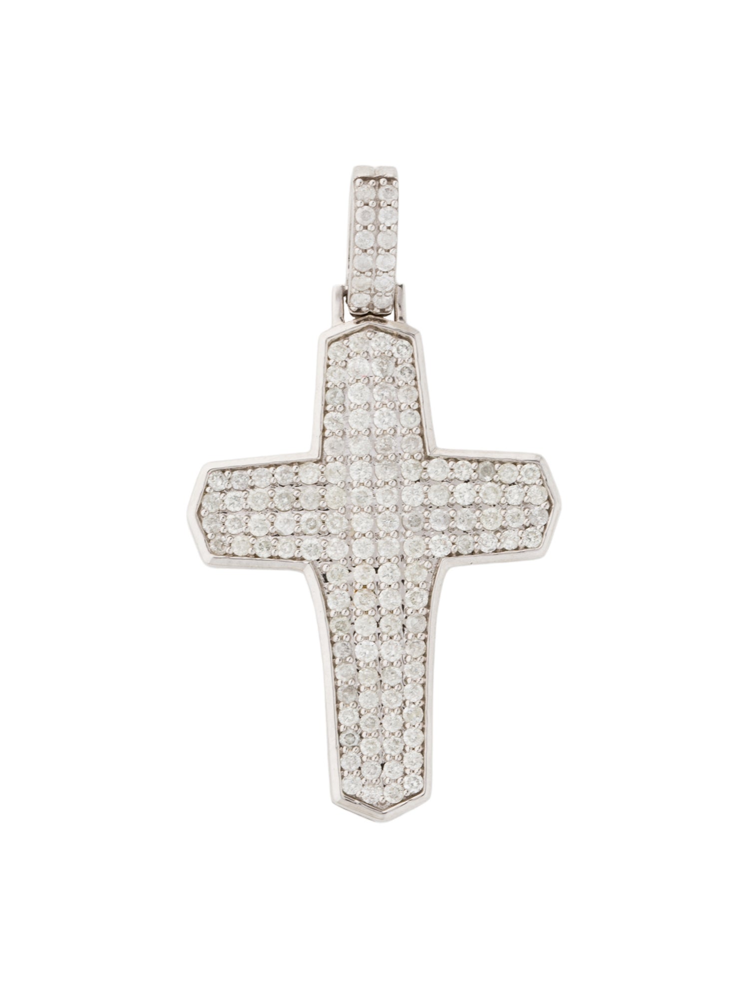 Pendant 14K 1.40ctw Diamond Cross Pendant