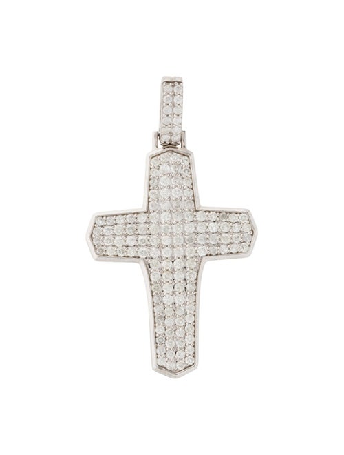 Pendant 14K 1.40ctw Diamond Cross Pendant