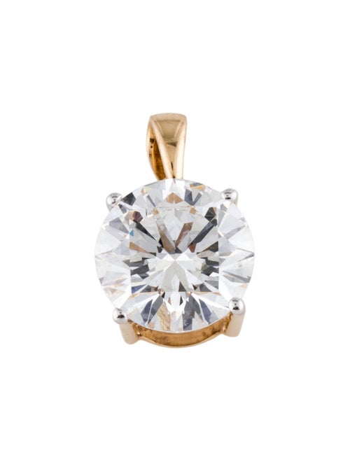 Pendant 14K 4.01ct Lab-Grown Diamond Pendant