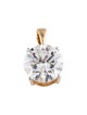 Pendant 14K 4.01ct Lab-Grown Diamond Pendant