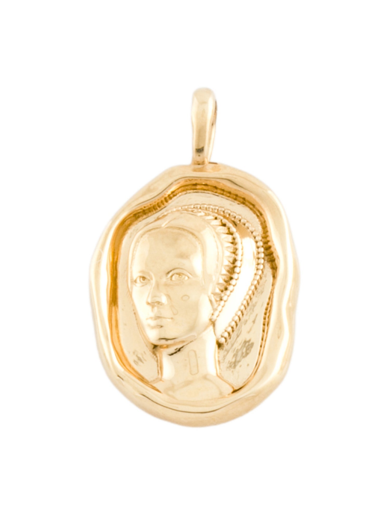 Pendant Common Era 18K Anne Boleyn Molten Pendant