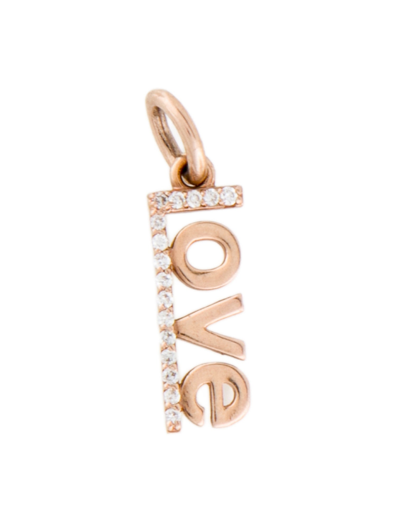 Pendant 14K Diamond 'LOVE' Pendant