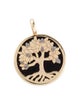 Pendant 14K Onyx Tree of Life Pendant