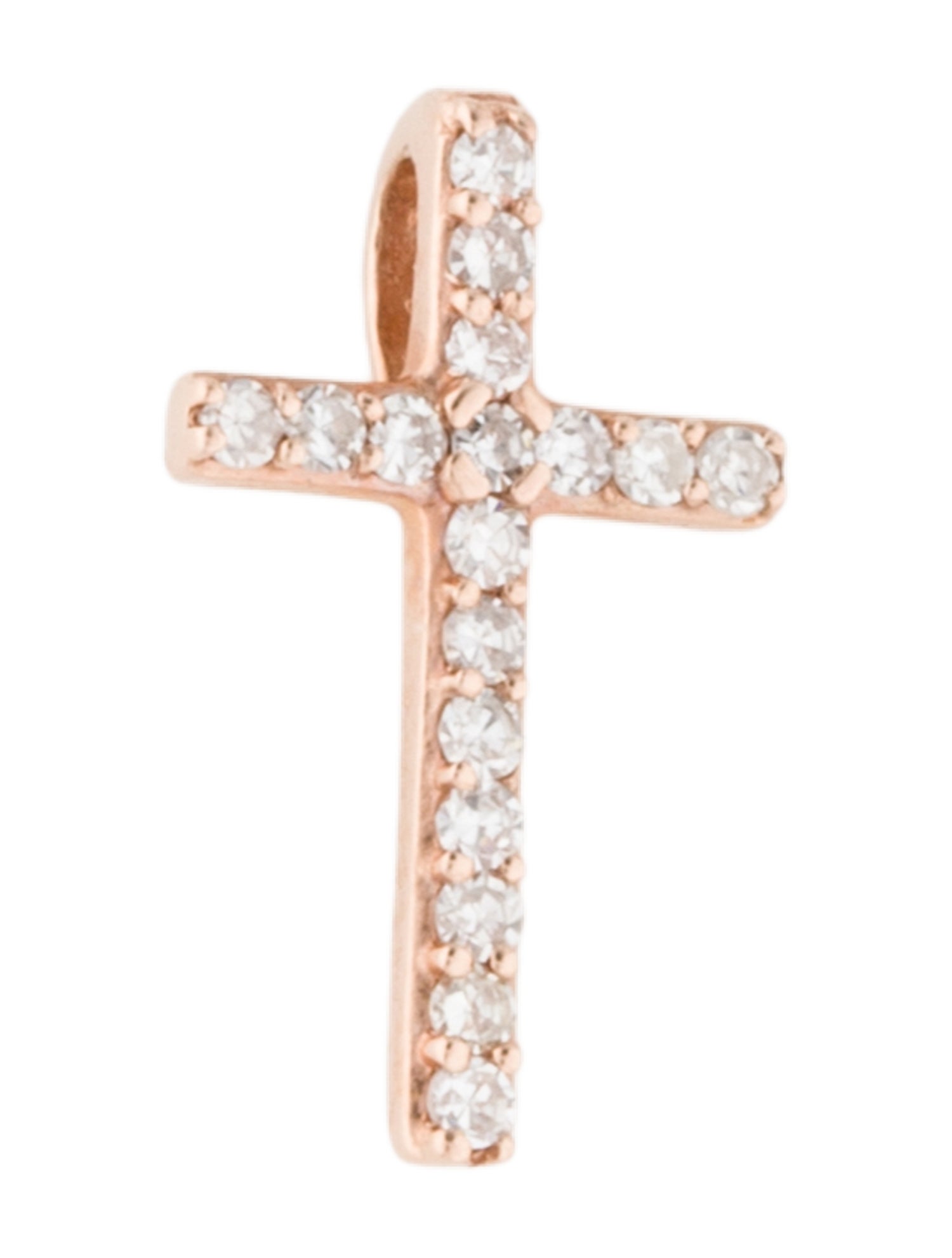 Pendant 14K Diamond Cross