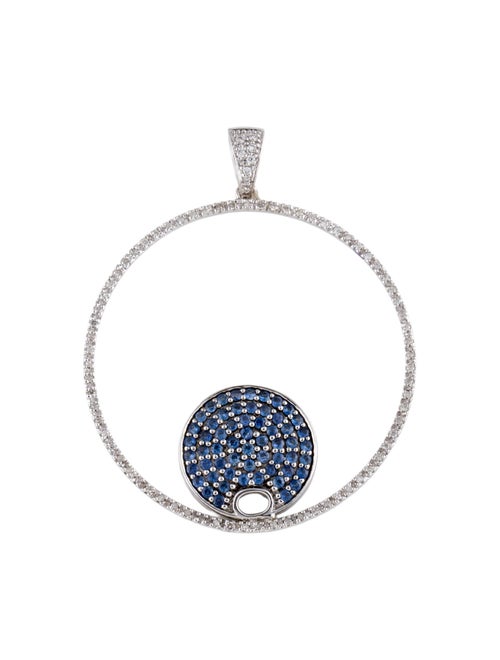 Pendant Sapphire & Diamond Enhancer Pendant
