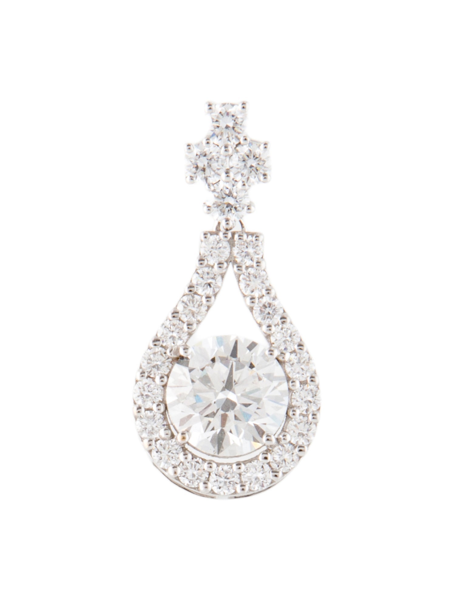 Pendant 14K 2.25ctw Lab-Grown Diamond Pendant
