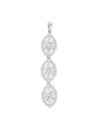 Pendant 14K 5.75ctw Lab-Grown Diamond Pendant