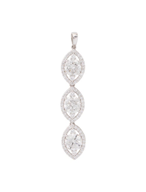 Pendant 14K 5.75ctw Lab-Grown Diamond Pendant