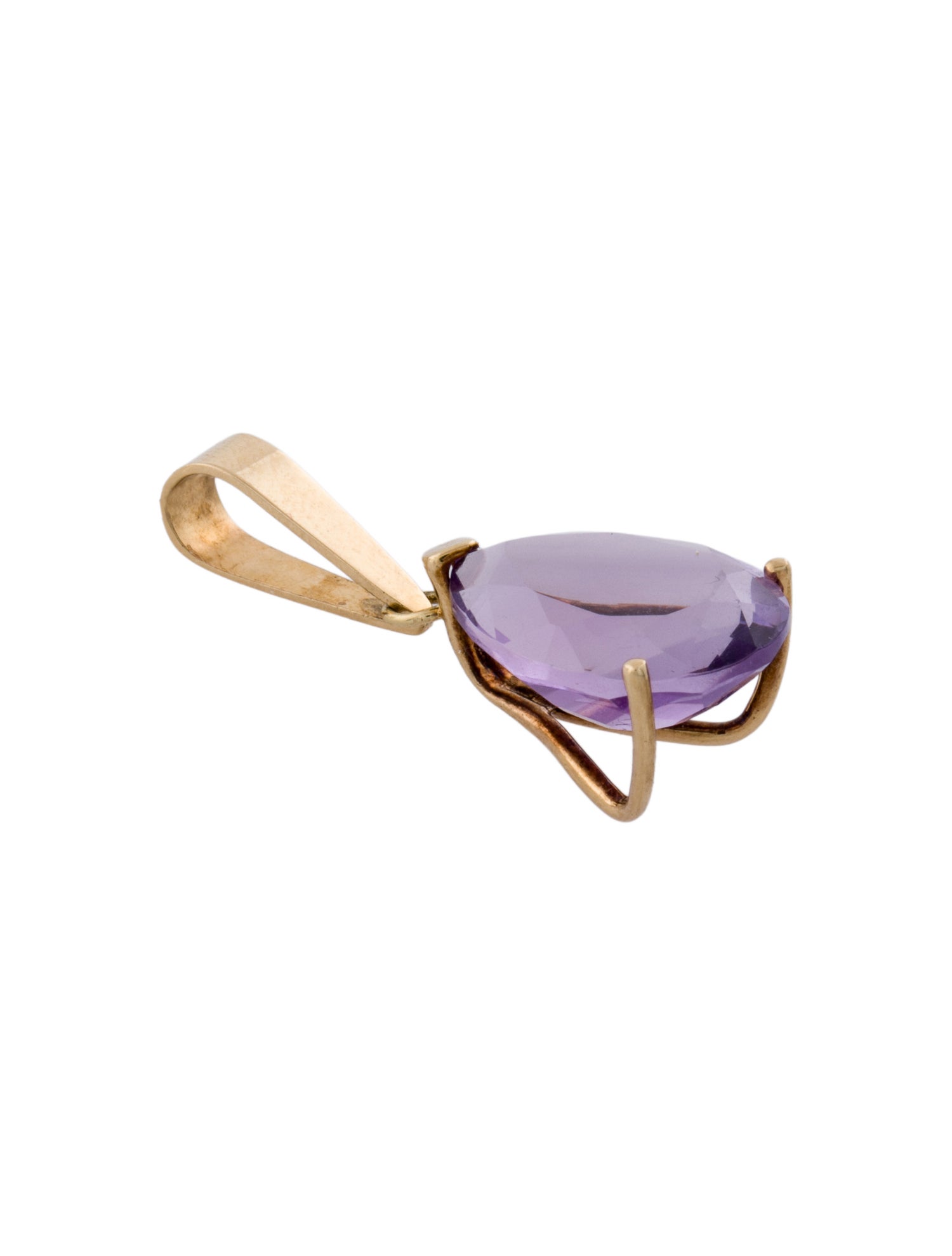 Pendant 14K 6.62ct Amethyst Pendant