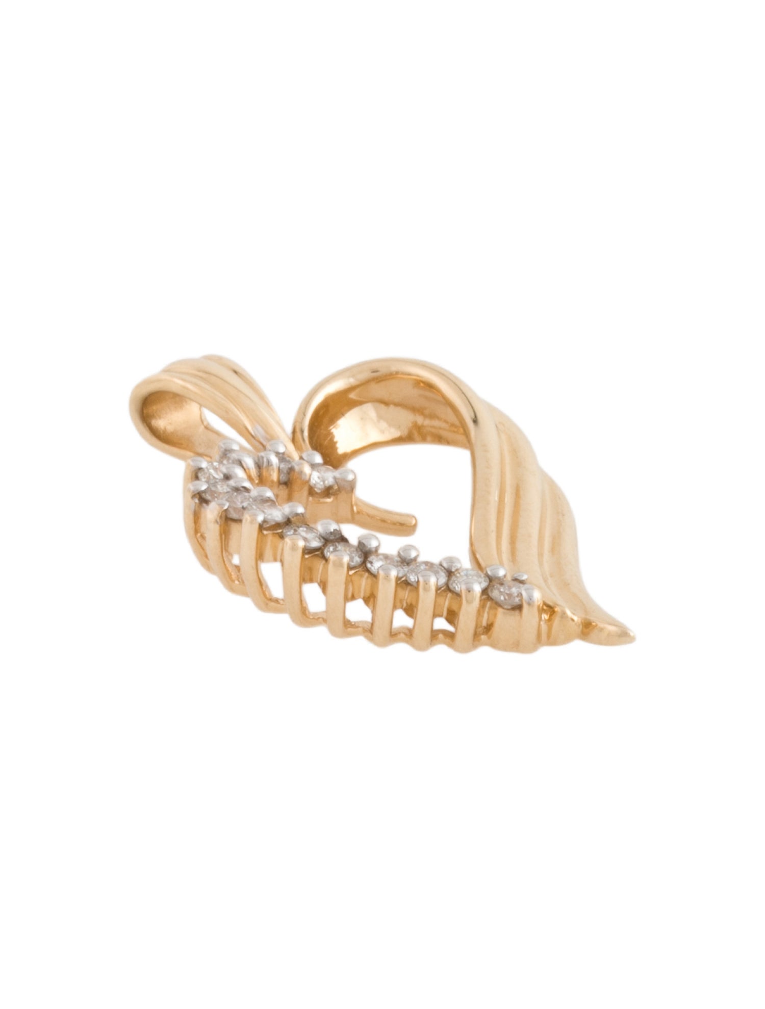 Pendant 14K Diamond Heart