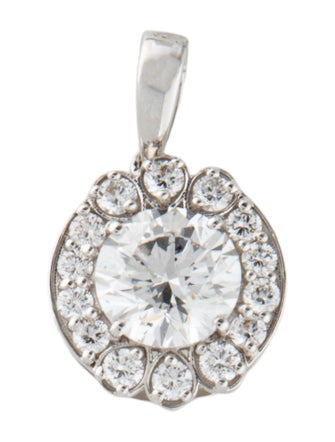 Pendant 14K 1.99ctw Lab-Grown Diamond Pendant