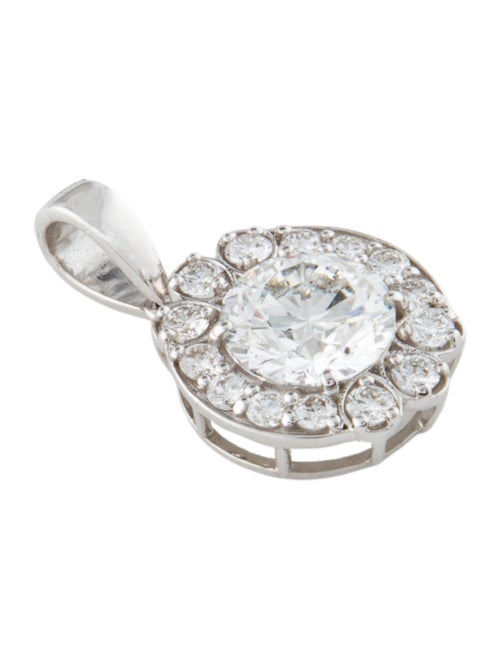 Pendant 14K 1.99ctw Lab-Grown Diamond Pendant