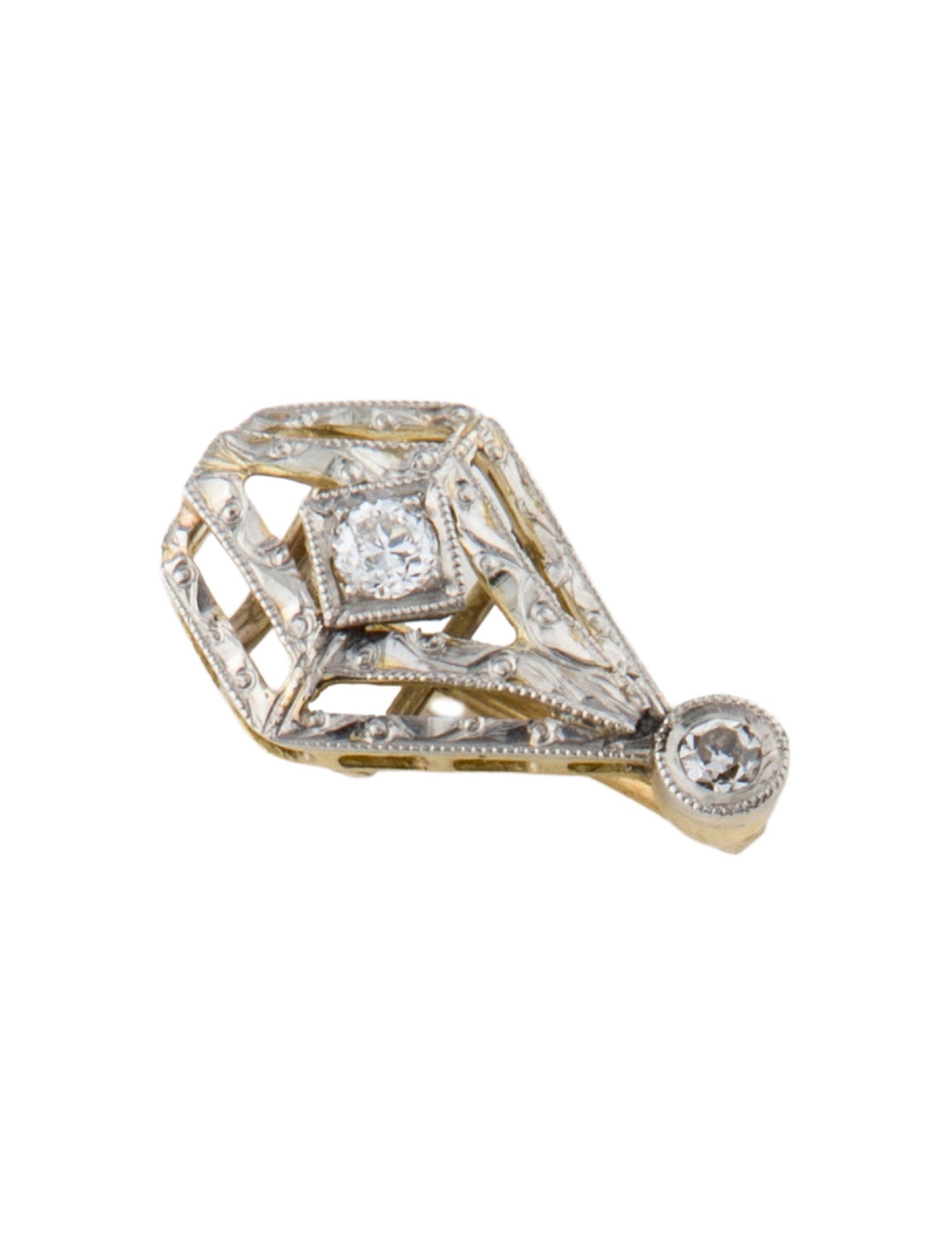 Pendant Vintage 18K Diamond