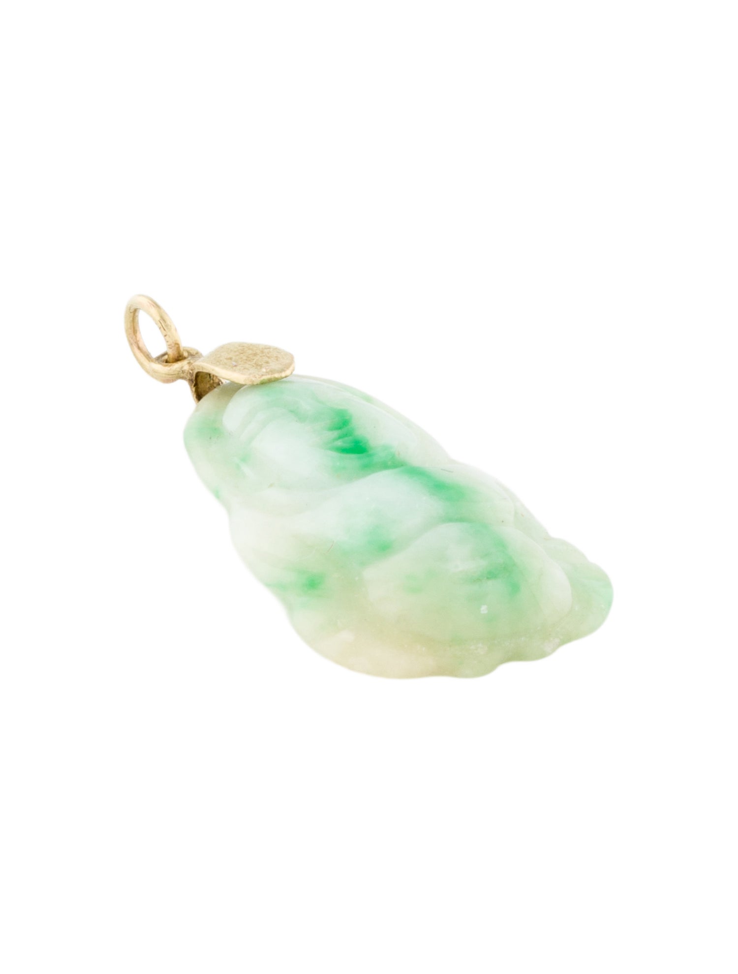 Pendant 16K Jadeite Buddha