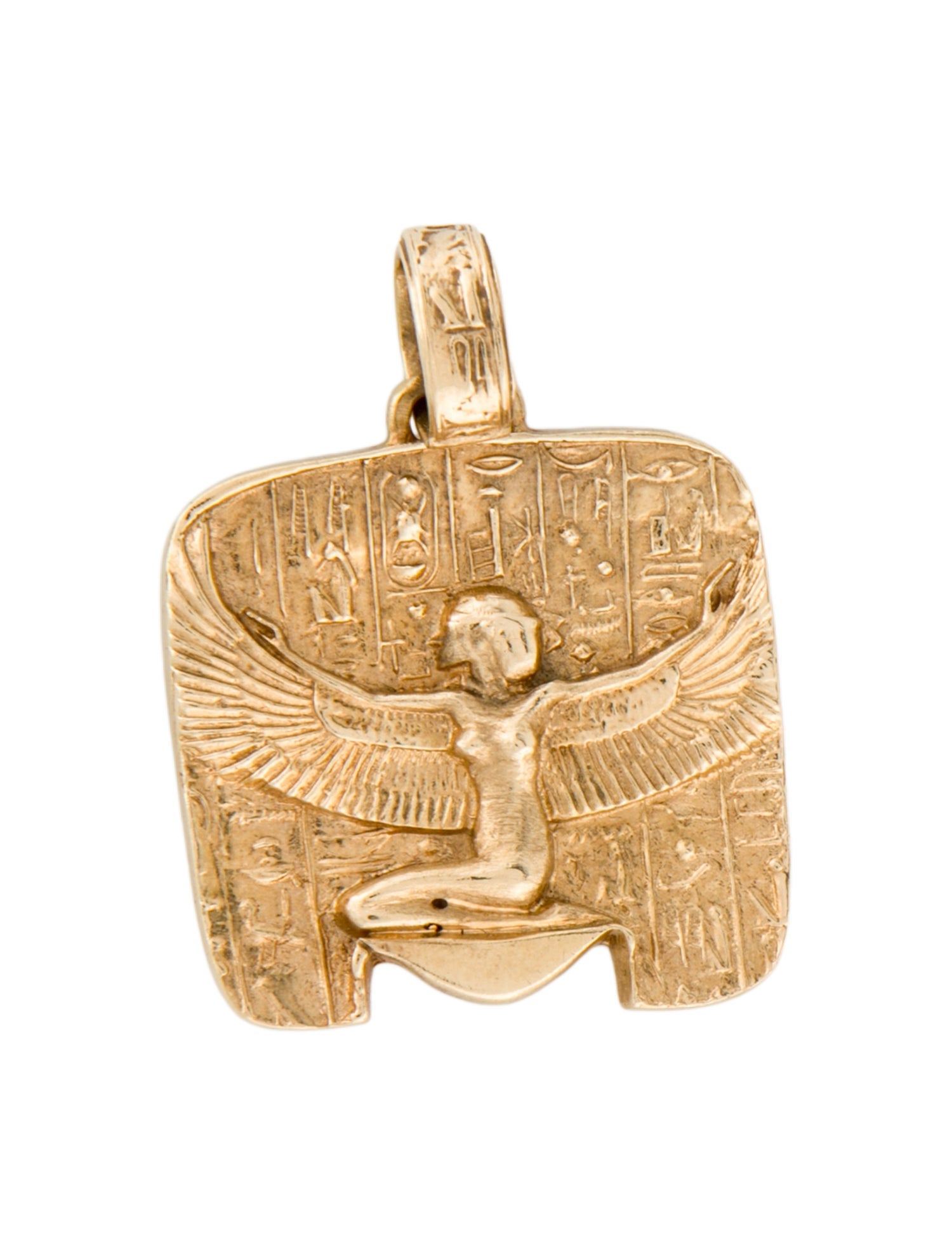 Pendant 14K Egyptian Figural