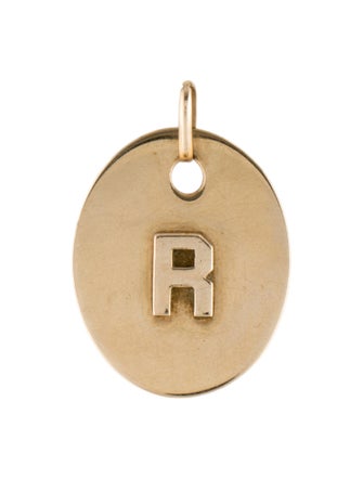 Pendant 14K "R" Initial Pendant