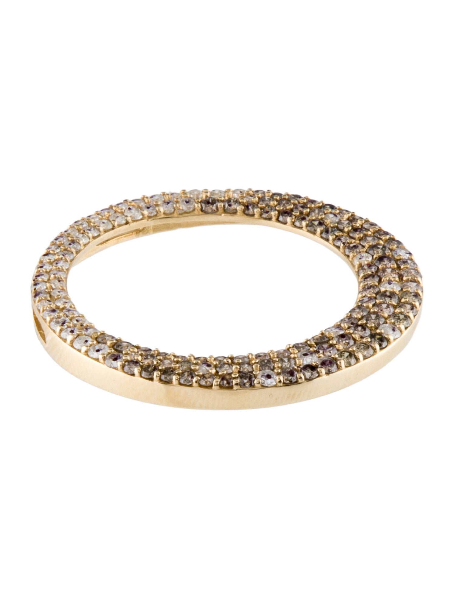 Pendant 14K 1.07ctw Diamond